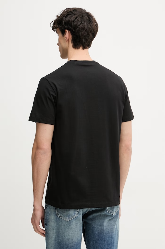 Oblečenie Guess tričko pánske bavlnené M6GI15.K3008 čierna