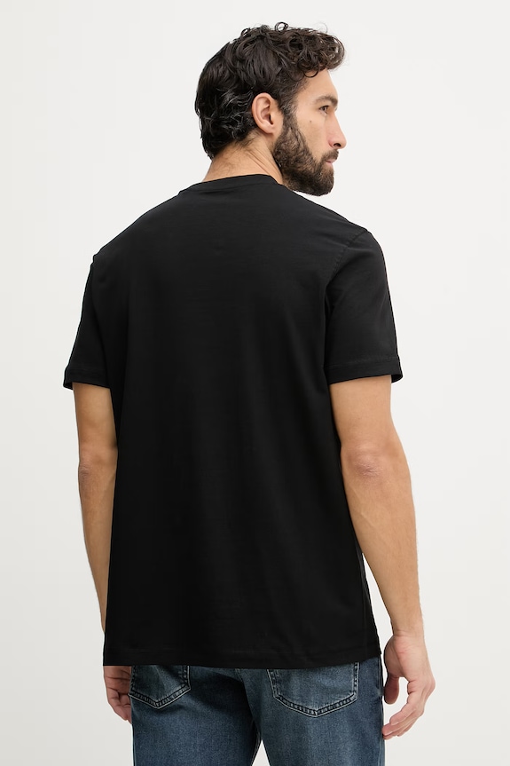 Oblečenie Guess basic tričko pánske bavlnené M6GI16.K3032 čierna
