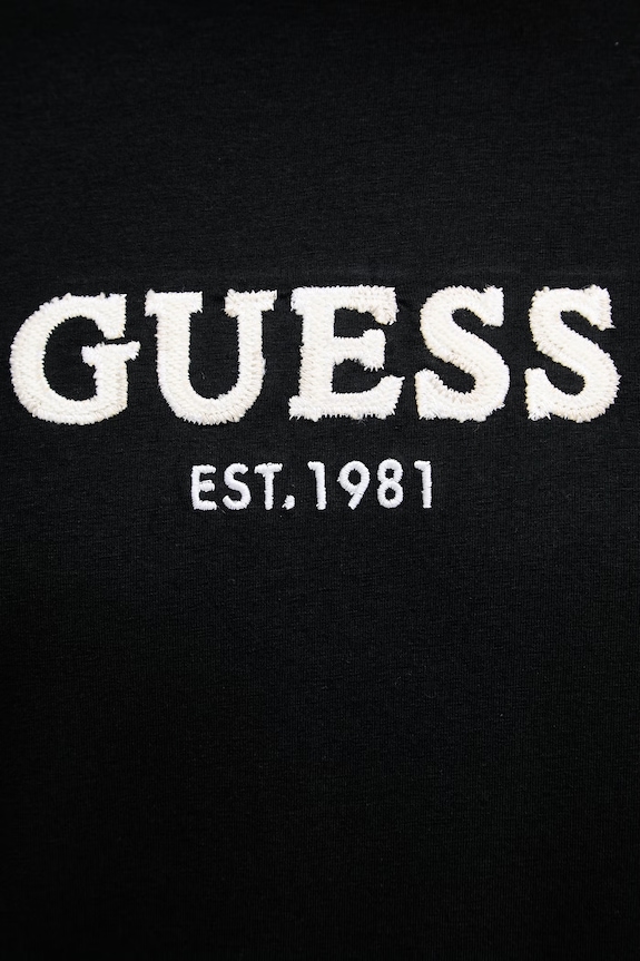 Guess basic tričko pánske bavlnené M6GI16.K3032 čierna