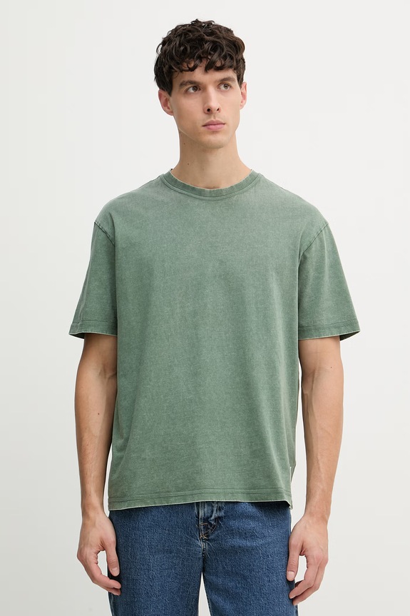 Guess tricou bărbați, din bumbac verde M6GI18.K3050