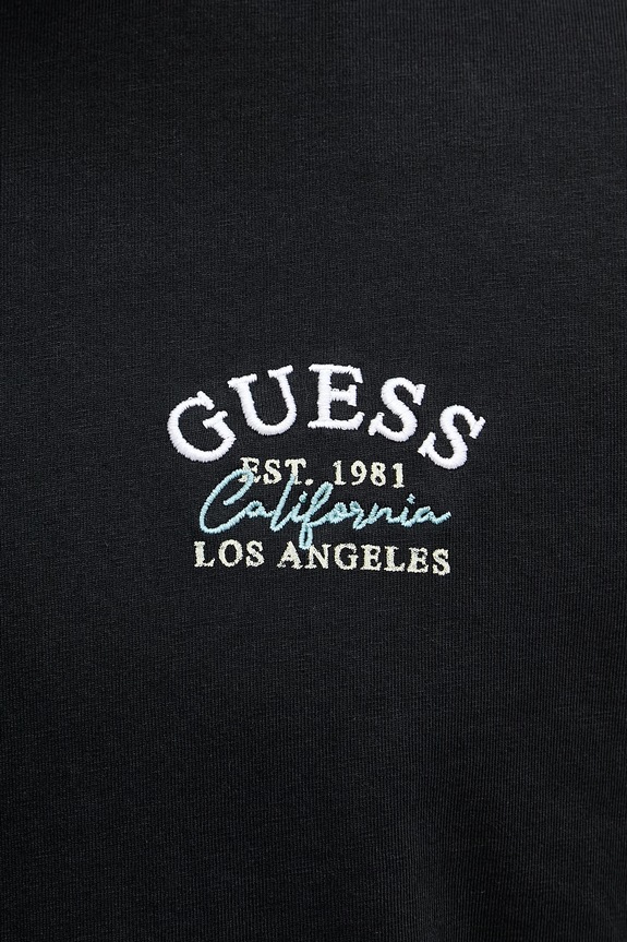 Guess T-shirt Ανδρικό βαμβακερό M6GI19.K3051 μαύρο