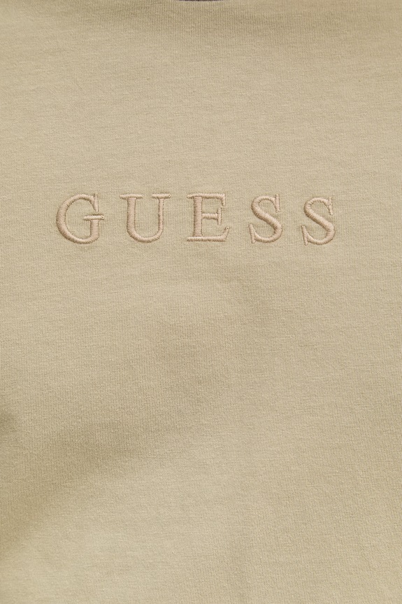 Guess T-shirt męski bawełniany PIMA M6GI29.K3258 zielony
