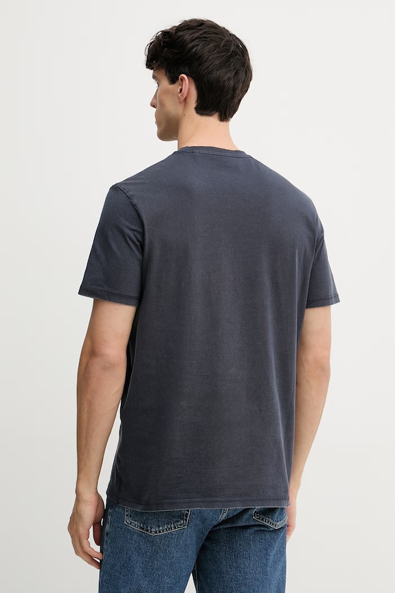 Îmbrăcăminte Guess tricou bărbați, din bumbac M6GI43.K3471 bleumarin