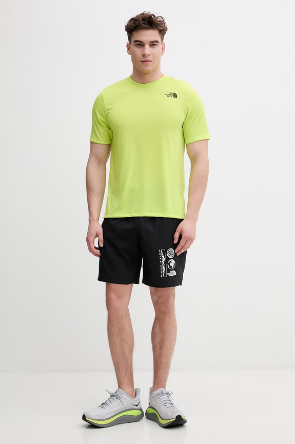 The North Face trening kratka majica moška NF0A8FTURIQ1 zelena SS26