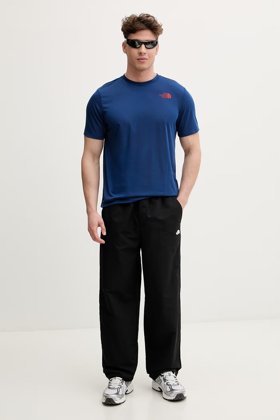 The North Face póló férfi BITMAP NF0A8FTVD1R1 sötétkék SS26