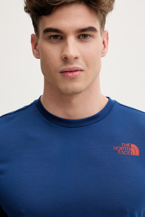 The North Face póló férfi BITMAP sötétkék NF0A8FTVD1R1