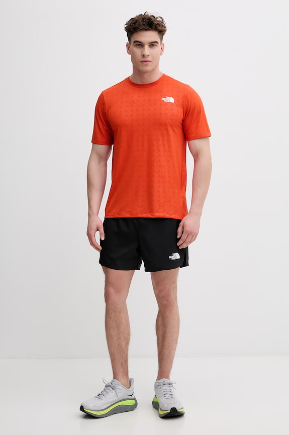 The North Face trening kratka majica moška PENTADOME EMBOSSED NF0A8G87G6L1 oranžna SS26