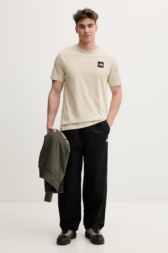 The North Face tričko pánske Evolution NF0A8G9CDOM1 béžová SS26