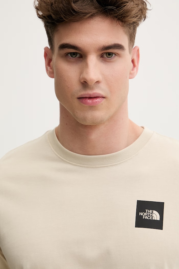 The North Face tričko pánske Evolution béžová NF0A8G9CDOM1