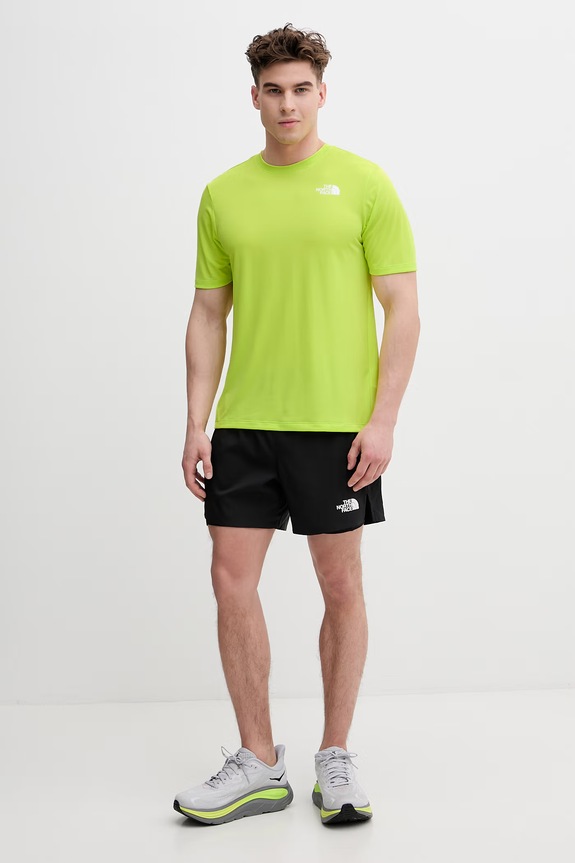 The North Face trening kratka moška majica 24/7 NF0A894BRIQ1 zelena SS26