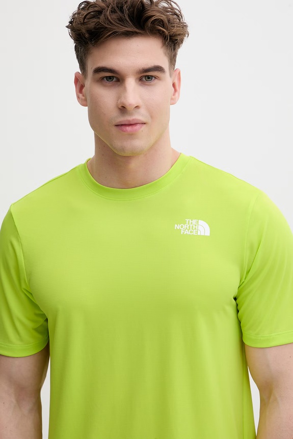 The North Face trening kratka moška majica 24/7 zelena NF0A894BRIQ1