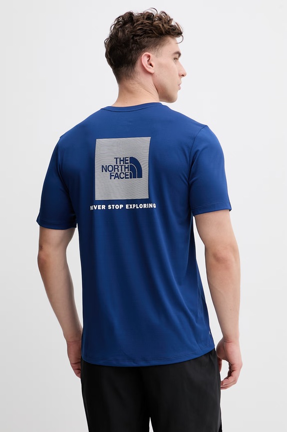 The North Face trening kratka majica moška 24/7 Redbox Tee mornarsko modra NF0A895MD1R1