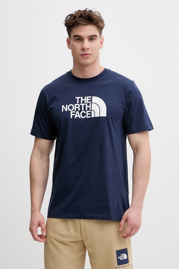 The North Face tričko pánske s bavlnou EVOLUTION tmavomodrá NF0A8B6JI851