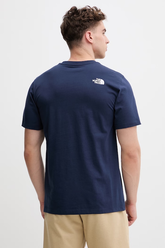 Oblečenie The North Face tričko pánske s bavlnou EVOLUTION NF0A8B6JI851 tmavomodrá