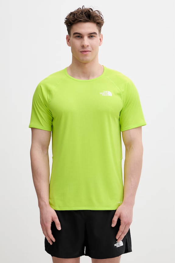The North Face tréningové tričko pánske SUNRISER zelená NF0A8BBPRIQ1