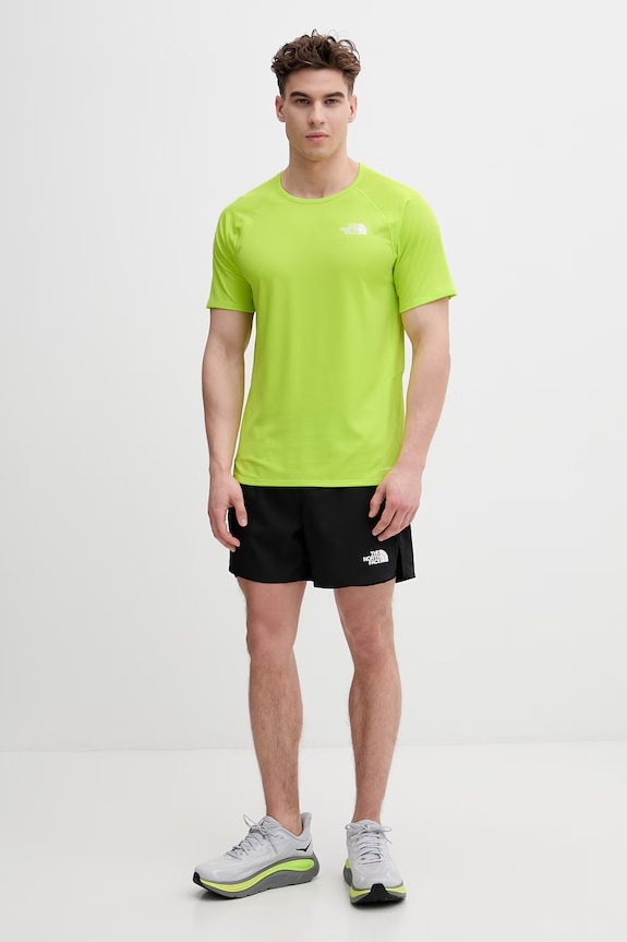 The North Face tréningové tričko pánske SUNRISER NF0A8BBPRIQ1 zelená SS26
