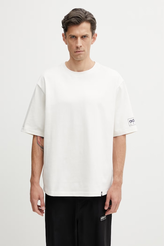 adidas Originals x SPZL T-shirt męski bawełniany beżowy KF6813