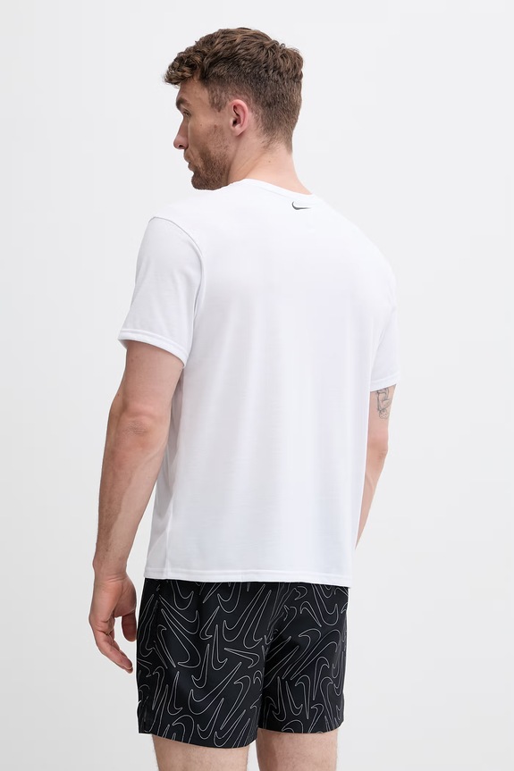 Nike t-shirt κολύμβησης ανδρικό NESSG522 λευκό SS26