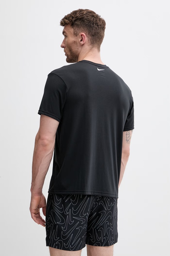 Nike t-shirt κολύμβησης ανδρικό NESSG522 μαύρο SS26