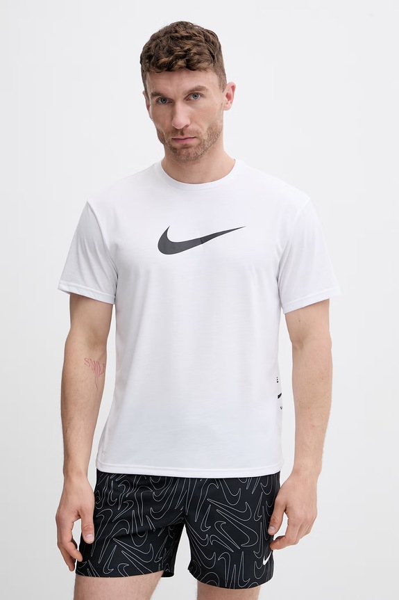 Nike t-shirt kąpielowy męski biały NESSG523