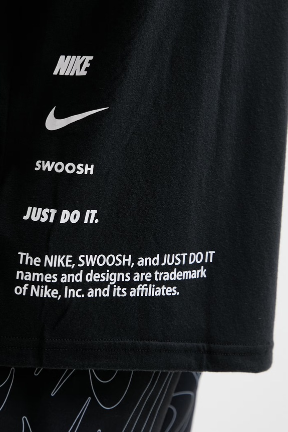 Nike t-shirt κολύμβησης ανδρικό μαύρο NESSG523