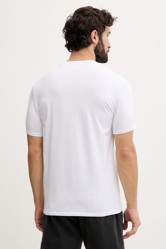 Guess Tričko pánske bavlnené F6GI01.J1314 biela SS26