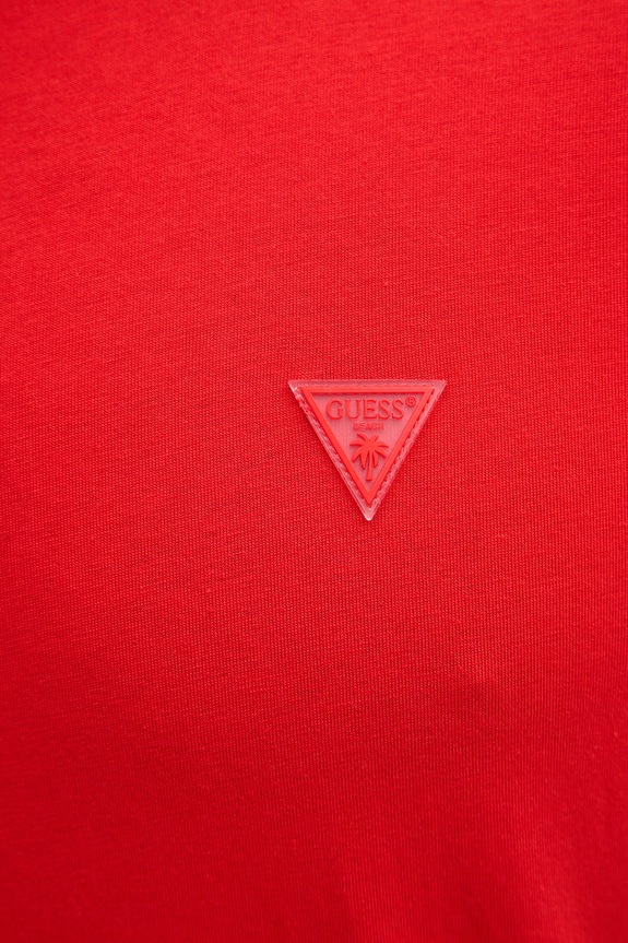 Guess pánska bavlnená F6GI11.K8HM4 červená