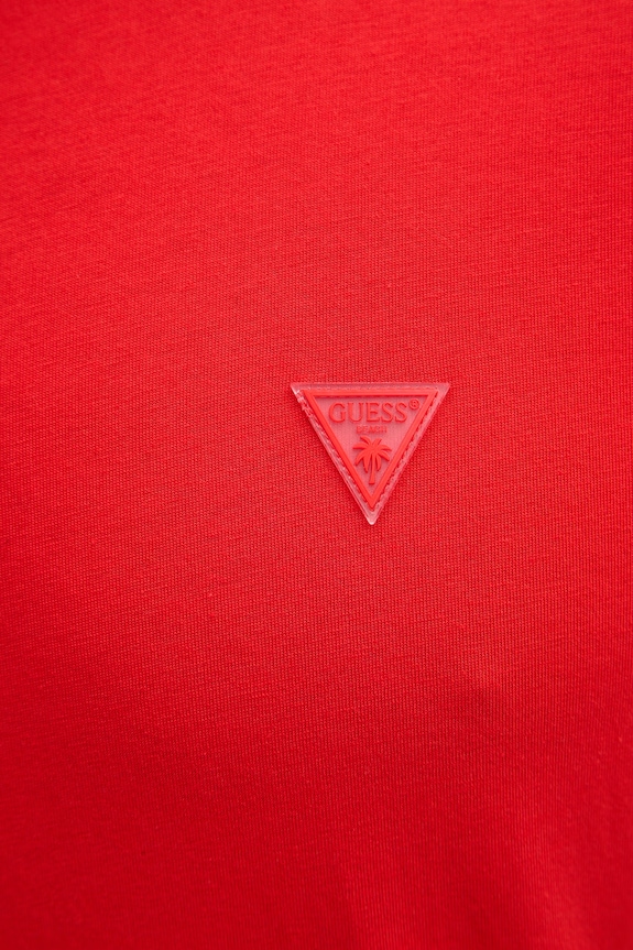 Guess pánska bavlnená F6GI11.K8HM4 červená