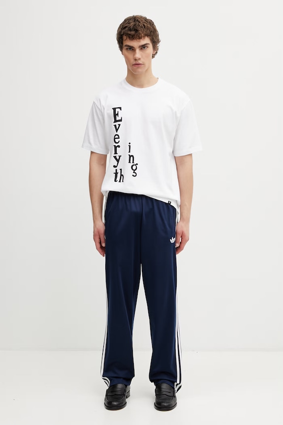 by Parra Everything тениска от памук мъжка 55280 бял