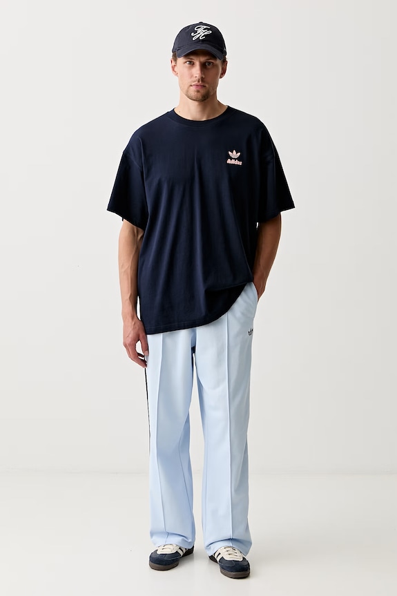 adidas Originals T-shirt męski bawełniany LE6030 granatowy SS26