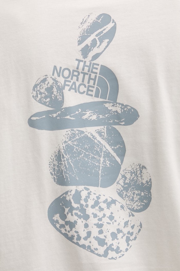 The North Face tričko pánske bavlnené STONES RELAXED NF0A8G9RQLI1 béžová