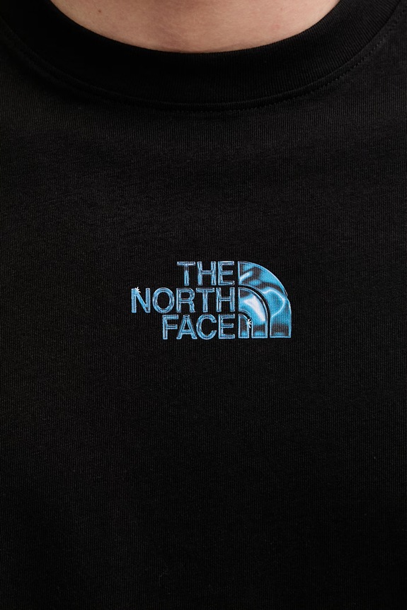 The North Face tričko pánske bavlnené LIQUID LOGO NF0A8G9UJK31 čierna