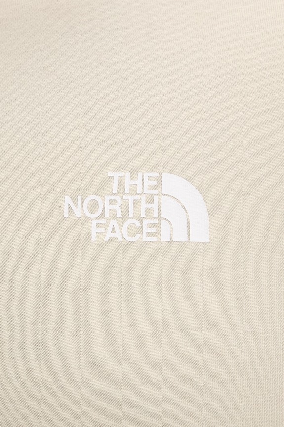The North Face t-shirt Ανδρικό με βαμβάκι CELEBRATION NF0A8GV2DOM1 μπεζ