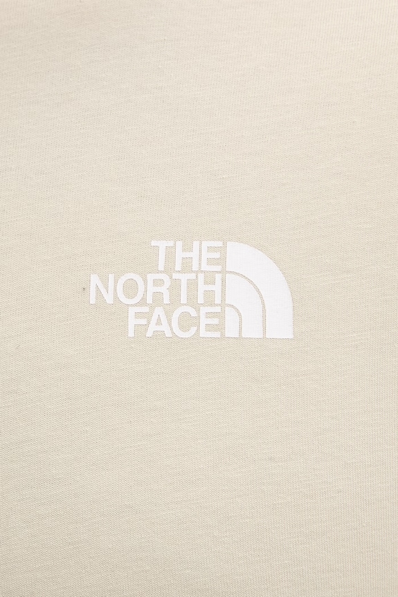 The North Face t-shirt Ανδρικό με βαμβάκι CELEBRATION NF0A8GV2DOM1 μπεζ