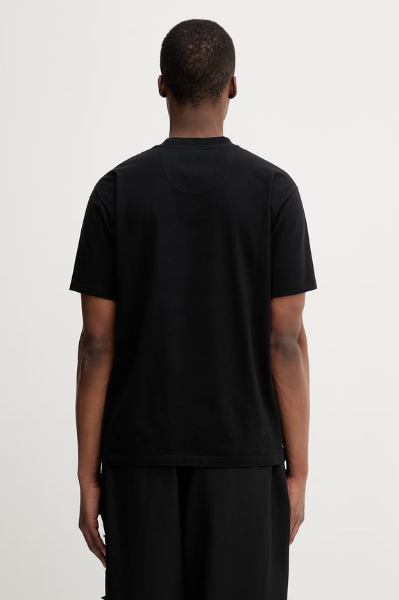 Abbigliamento Barbour MTS1406BK31 t-shirt in cotone da uomo MTS1406BK31 nero