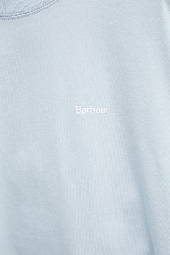 Barbour MTS1568BU44 tričko bavlněné pánské modrá MTS1568BU44