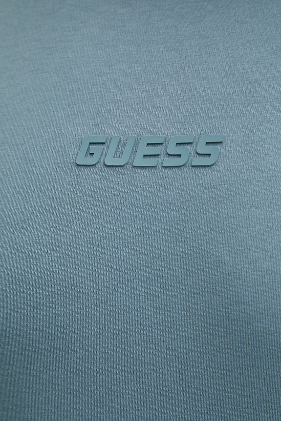 Bavlnené tričko Guess AMBROGIO Z6GI06.K2847 modrá