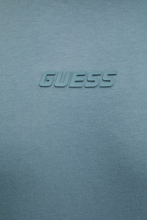 Bavlnené tričko Guess AMBROGIO Z6GI06.K2847 modrá