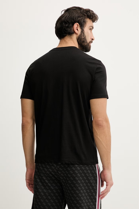 Îmbrăcăminte Guess tricou din bumbac AMBROGIO Z6GI06.K2847 negru