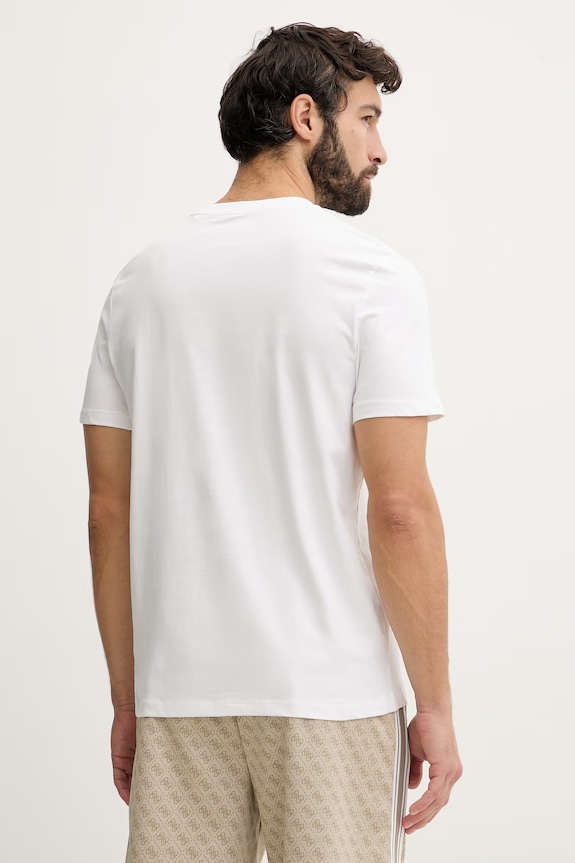 Îmbrăcăminte Guess tricou bărbați din bumbac TIBERIO Z6GI13.K2875 alb