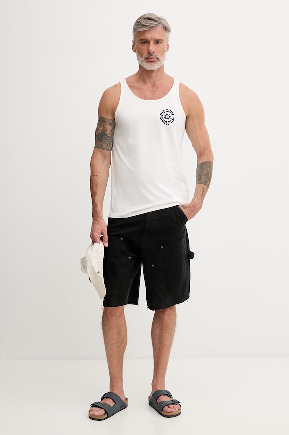 Rip Curl top pentru bărbați, din bumbac PACIFIC RINSE 0Y5MTE bej SS26