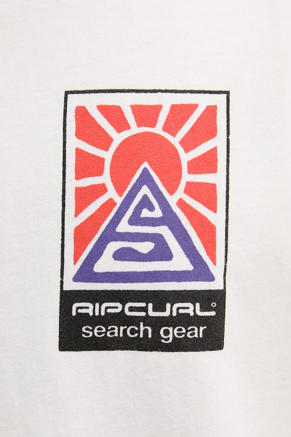 Rip Curl top męski bawełniany SEARCH DAWN MUSCLE 10PMTE biały