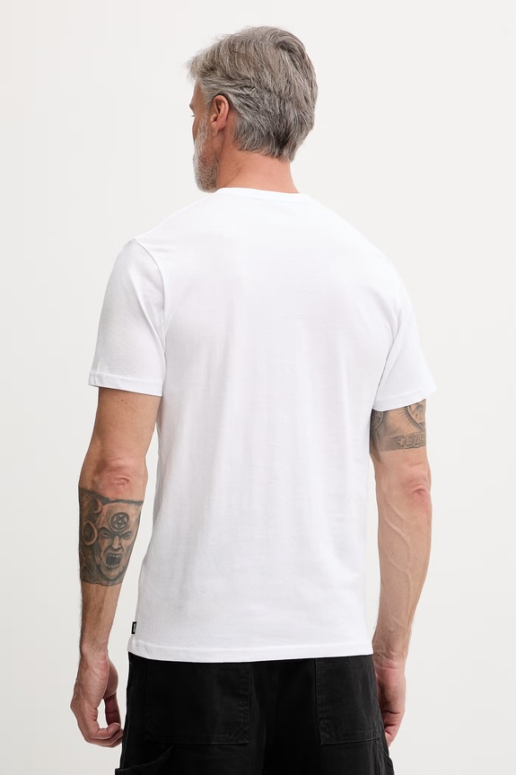 Îmbrăcăminte Rip Curl tricou pentru bărbați, din bumbac WETTIE ICON 10VMTE alb