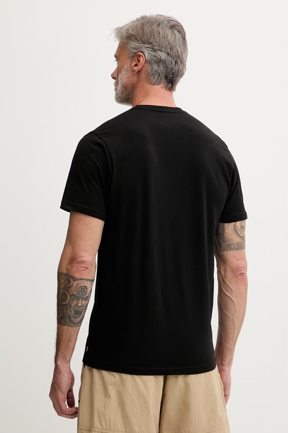 Îmbrăcăminte Rip Curl tricou pentru bărbați, din bumbac WETTIE ICON 10VMTE negru