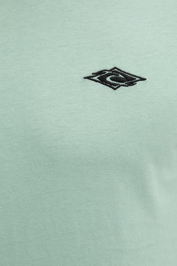 Rip Curl tricou pentru bărbați, din bumbac STREAMLINE EMBROID TEE 10XMTE verde