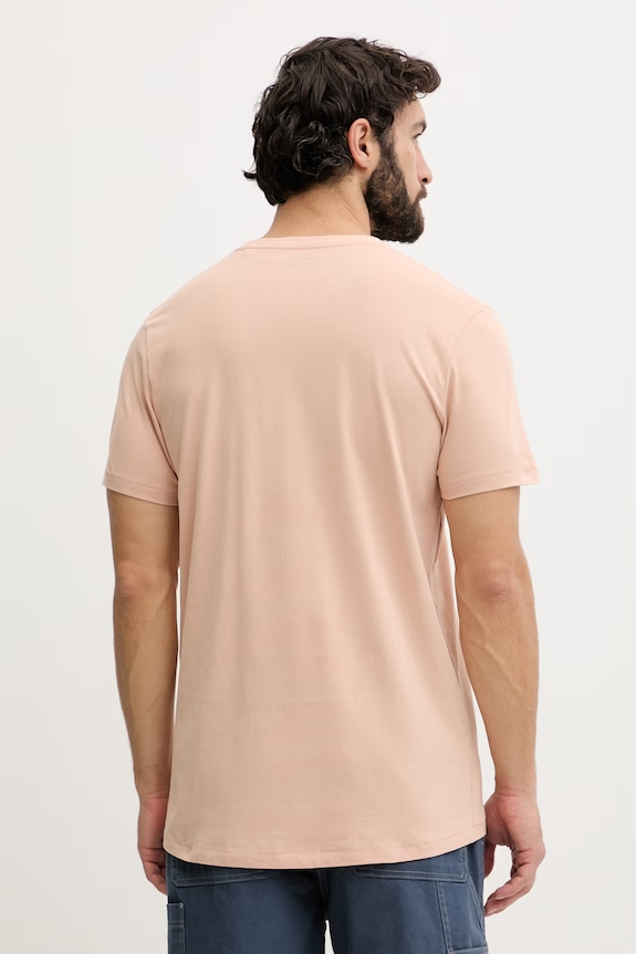 Ρούχα Hurley T-shirt Ανδρικό Βαμβακερό MTSEU00010 πορτοκαλί