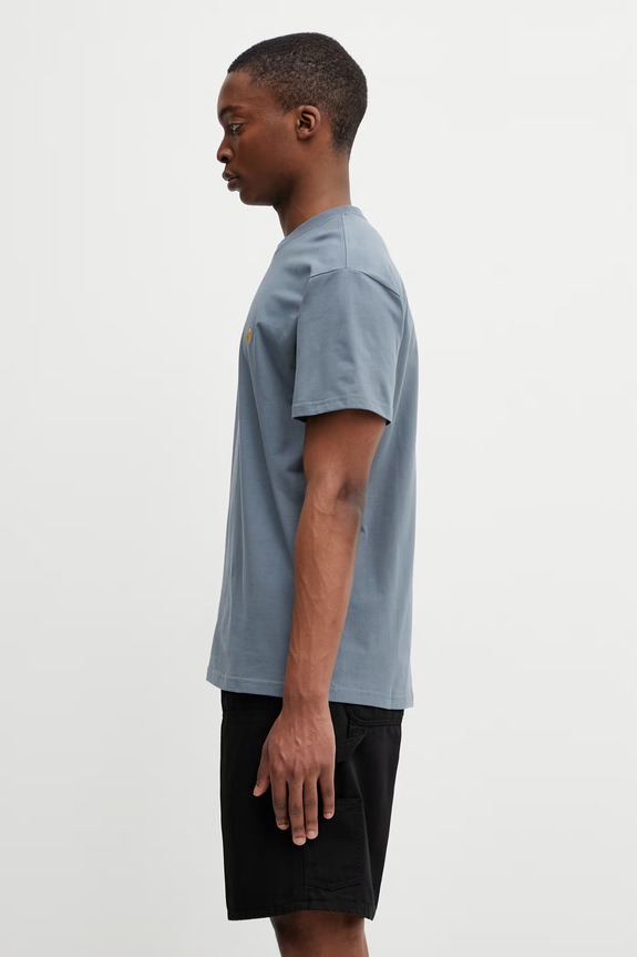 Carhartt WIP S/S Chase T-Shirt t-shirt cotton Men's I026391.3LPXX blue SS26