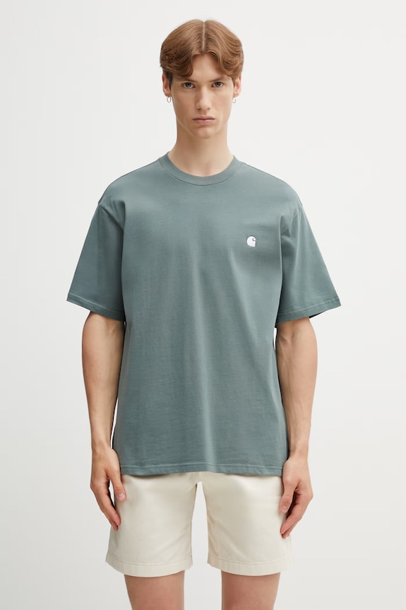 Carhartt WIP S/S Madison T-Shirt cotton Men's green I033000.3HLXX