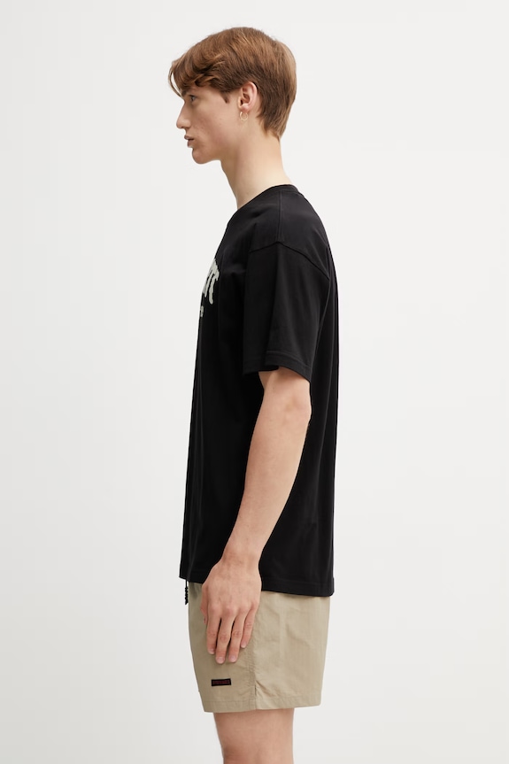 Carhartt WIP S/S Cloud Script T-Shirt t-shirt bawełniany męski I036200.89XX czarny SS26