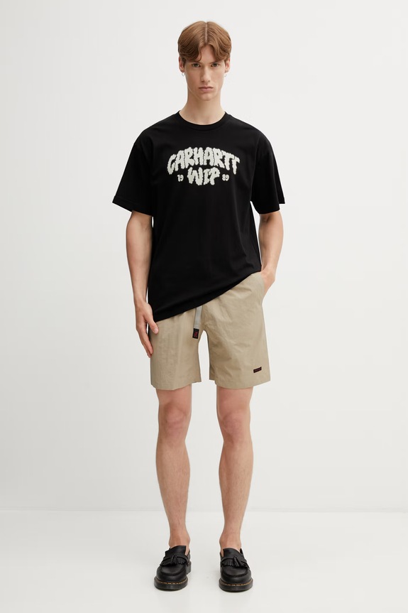 Carhartt WIP S/S Cloud Script T-Shirt t-shirt bawełniany męski czarny I036200.89XX